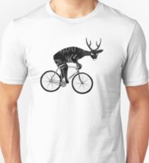 Hirsch & Fahrrad Slim Fit T-Shirt