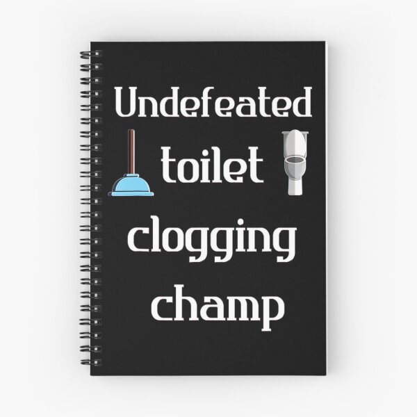 Item preview, Undefeated Toilet Clogging Champ Funny Tee For Men Or Women designed and sold by BargerStore.