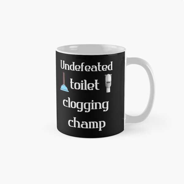 Item preview, Undefeated Toilet Clogging Champ Funny Tee For Men Or Women designed and sold by BargerStore.
