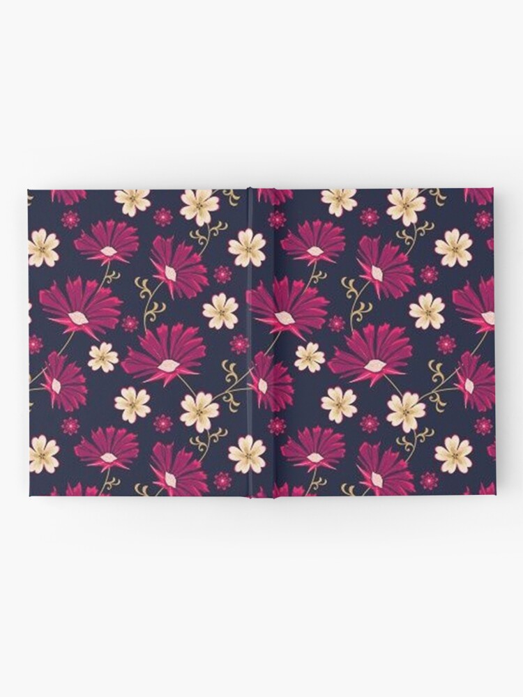 Cuaderno de tapa dura «hermosas flores moradas» de AnimoGalaxy | Redbubble
