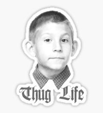 Dewey thug life Sticker