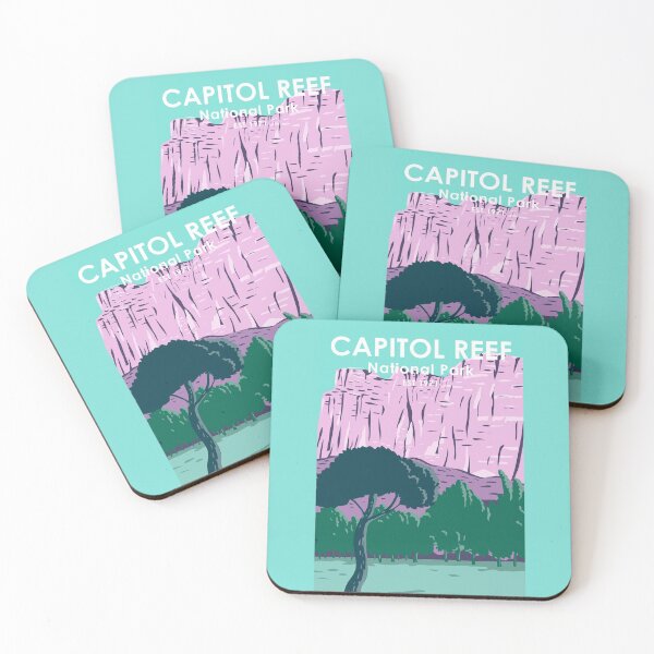 Item preview, Capitol Reef National Park Utah Vintage designed and sold by KrisSidDesigns.
