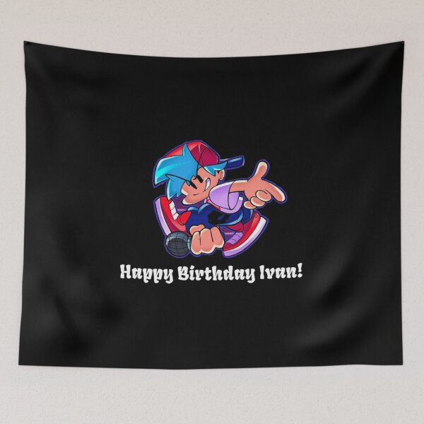 Item preview, HBD Ivan Gift For Men and Women designed and sold by ScharleneBeilf.
