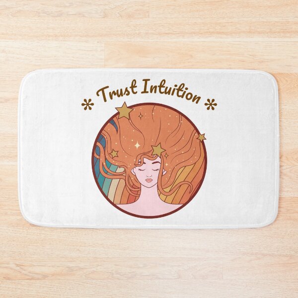 Item preview, Retro Trust Intuition Stars & Zen Woman Design designed and sold by OnyxMoonDesigns.