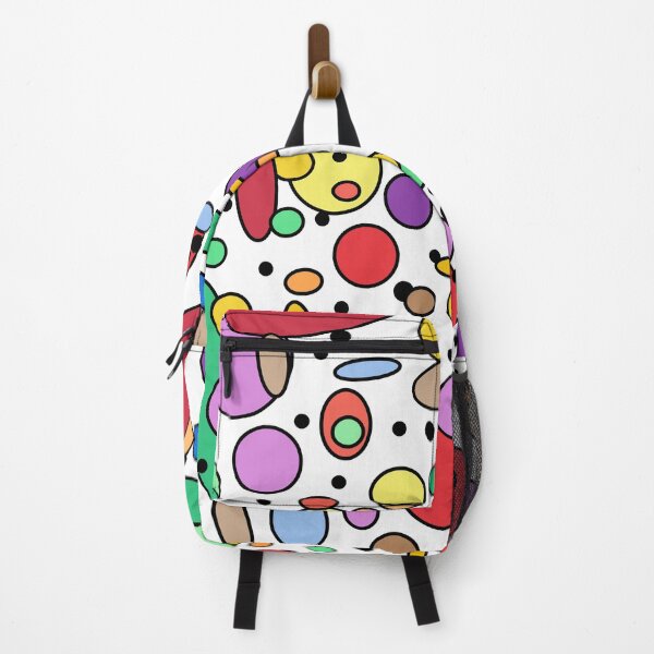 Item preview, All-Over Multi-color, Random Circles, Oblong Shapes, Dots Design designed and sold by ThisNThatImages.