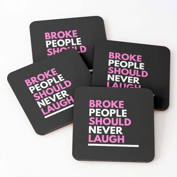 Item preview, Broke People Should Never Laugh Nicki designed and sold by CJacobsDesigns.