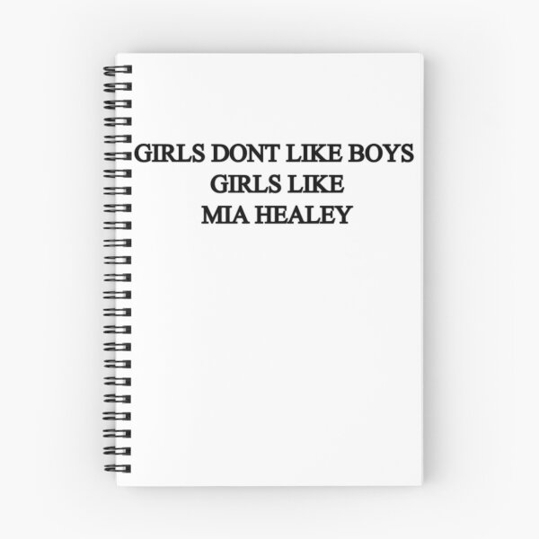 Item preview, Girls don't like boys - Mia Healey design designed and sold by DMBurton.