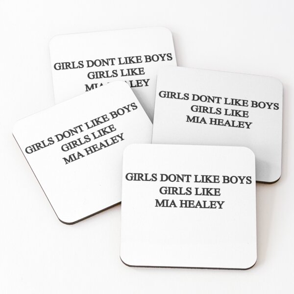 Item preview, Girls don't like boys - Mia Healey design designed and sold by DMBurton.