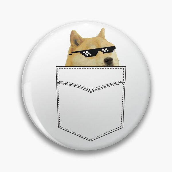 Item preview, Pocket Doge with Sunglasses designed and sold by itsumi.