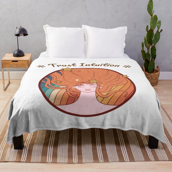 Item preview, Retro Trust Intuition Stars & Zen Woman Design designed and sold by OnyxMoonDesigns.