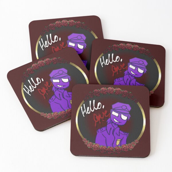 Item preview, Purple Guy “Hello, Love~” designed and sold by Velvet-Vincent.