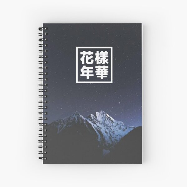 Bangtan Dark Night HYYH Spiral Notebook