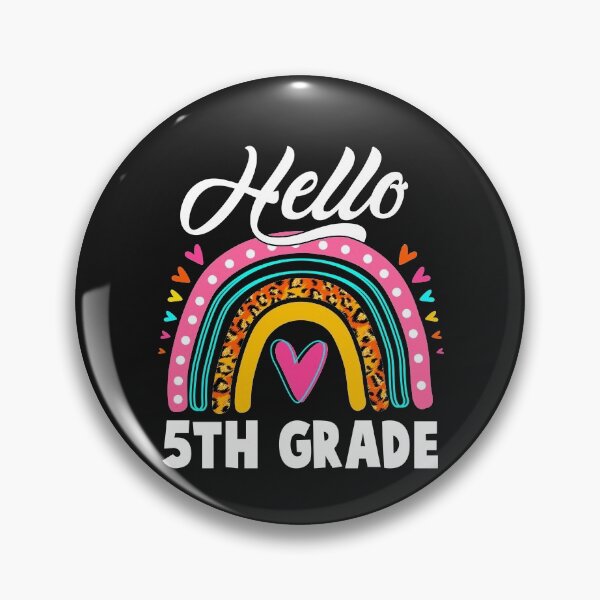 Item preview, Hello 5th Grade RB Color designed and sold by WaveOcean123.
