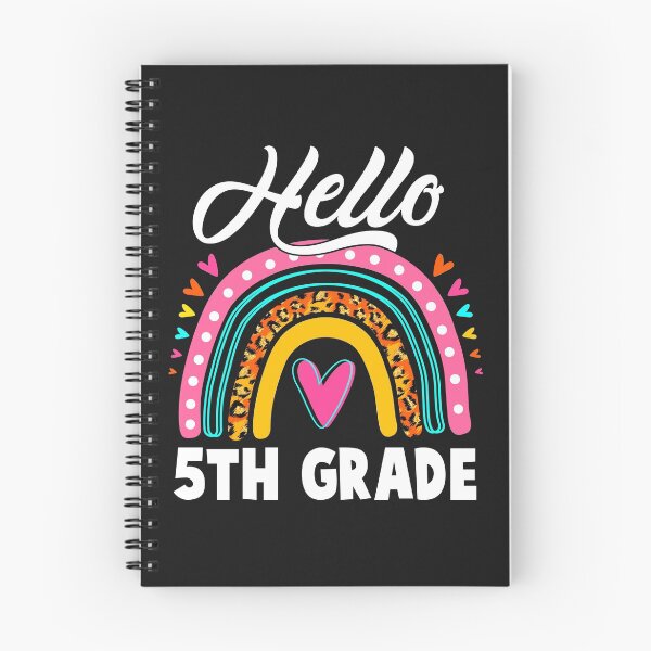 Item preview, Hello 5th Grade RB Color designed and sold by WaveOcean123.