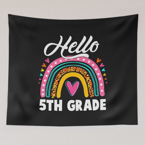Item preview, Hello 5th Grade RB Color designed and sold by WaveOcean123.