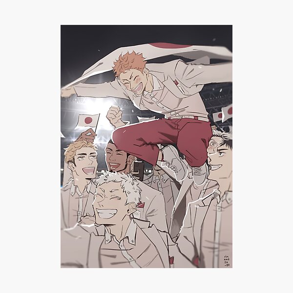 Haikyuu!! Opening Ceremony of The Olympics Photographic Print
