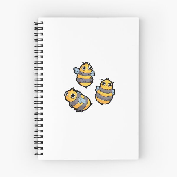 Item preview, Abejas abejorros felices lindas designed and sold by DaDoodledrawing.