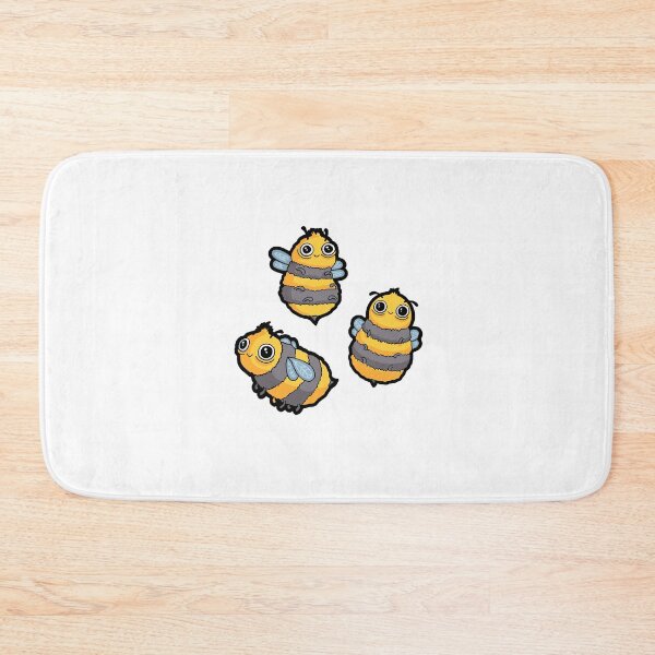 Item preview, Cute Happy Bumble Bees designed and sold by DaDoodledrawing.