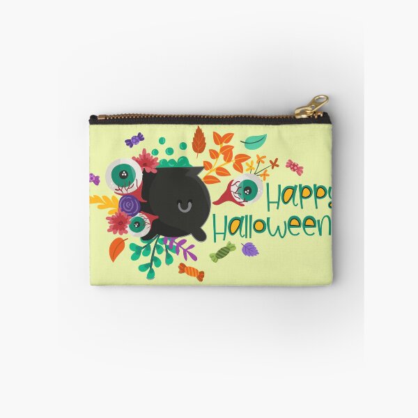 Item preview, Happy Halloween Floral Eyeballs Cauldron Candy designed and sold by creative321.