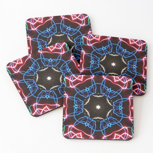 Item preview, Blue and red electric energy designed and sold by Pear Tree Studio.