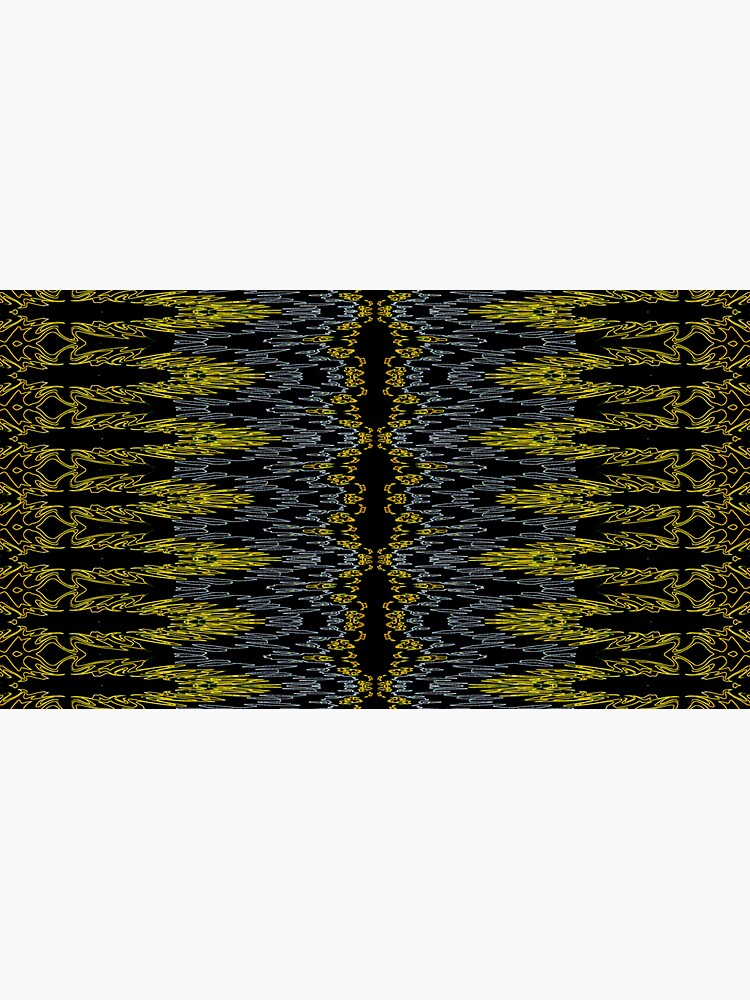 Bohemian Rustic Motif Gold by vkdezine