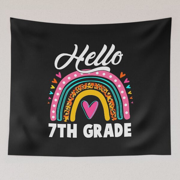 Item preview, Hello 7th Grade RB Color designed and sold by WaveOcean123.