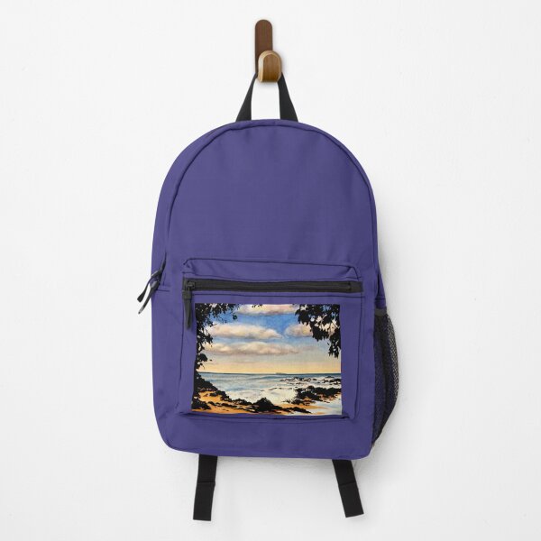 Item preview, Tropical Hawaiian Maui Beach Watercolor  designed and sold by KarisCanvasShop.