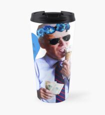 Joe Biden Eis essen Thermosbecher