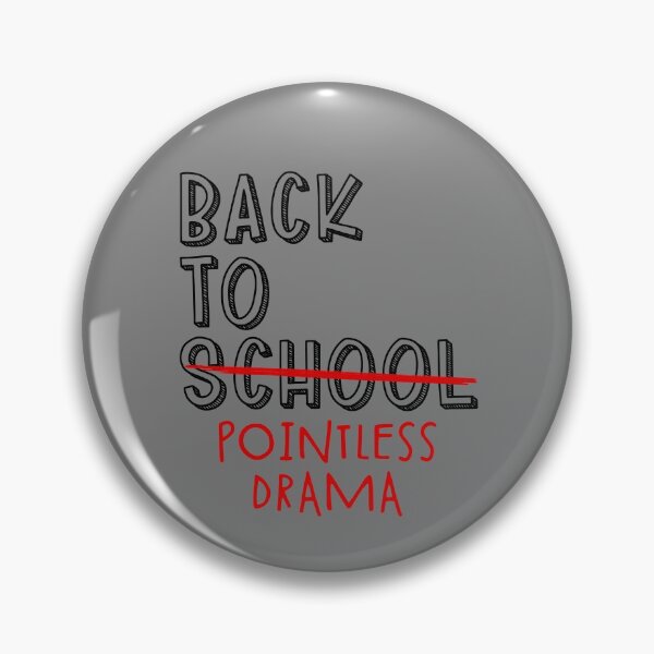 Item preview, Back To Drama Funny Student Back To School Meme Gear designed and sold by DynamicDesign.