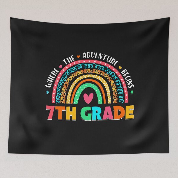 Item preview, Where the adventure begins 7th Grade designed and sold by WaveOcean123.