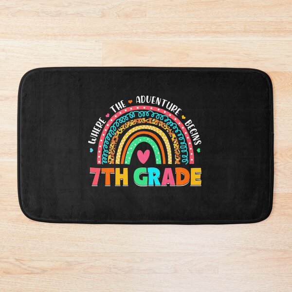 Item preview, Where the adventure begins 7th Grade designed and sold by WaveOcean123.