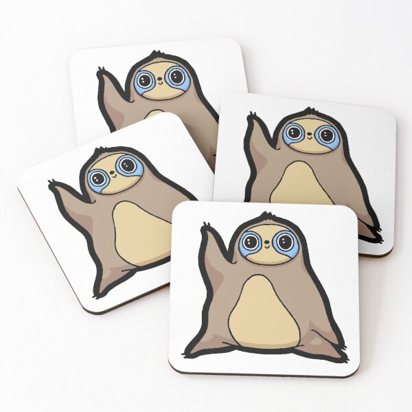 Item preview, Cute Waving Sloth designed and sold by DaDoodledrawing.