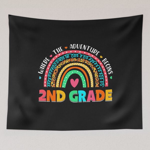 Item preview, Where the adventure begins 2nd Grade designed and sold by WaveOcean123.