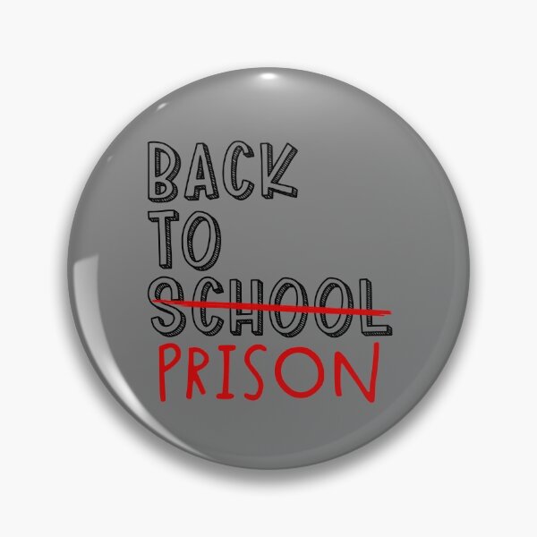 Item preview, Back To Prison Funny Student Back To School Meme Gear designed and sold by DynamicDesign.