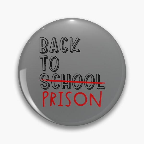 Item preview, Back To Prison Funny Student Back To School Meme Gear designed and sold by DynamicDesign.