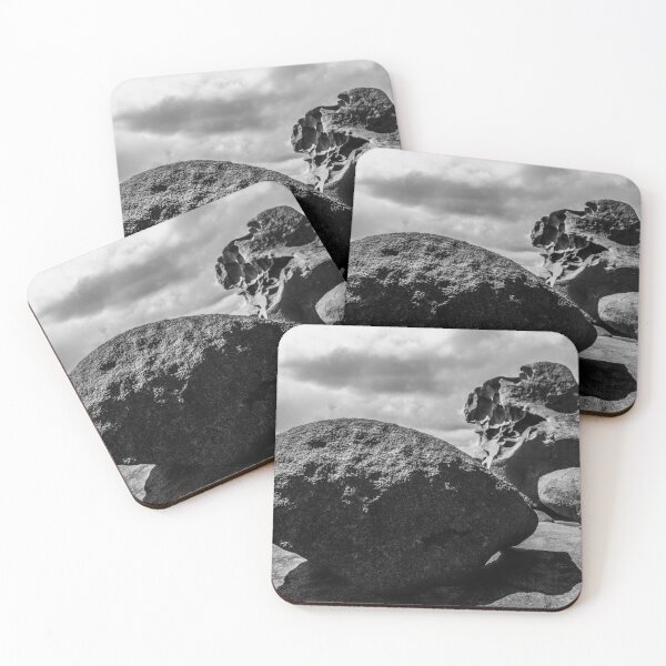 Item preview, Remarkable rocks in black and white designed and sold by Goggleboy Designs.