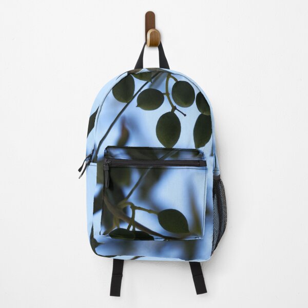 Item preview, Olive tree branch against clear blue sky designed and sold by Michaelerch.