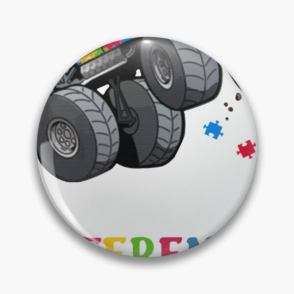 Item preview, Autism Awareness Embrace Differences Monster Truck B085J4DFGH designed and sold by KatiestoreDT.