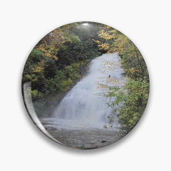 Item preview, Autumn Fall Foliage Waterfall designed and sold by squalkerTee.