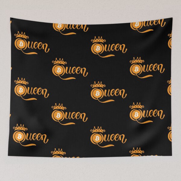 Item preview, Bitcoin BTC Queen Crypto Cryptocurrency Women's Ladies Design designed and sold by Bitcoin-Fashion.