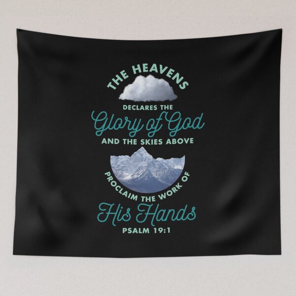 Item preview, Psalm 19:1 Summer Bible Verse designed and sold by garmentoffaith.