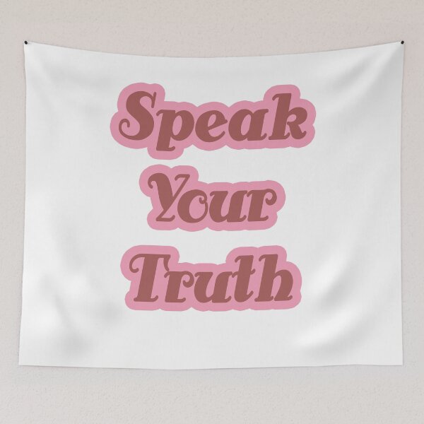Item preview, speak your truth designed and sold by pandastickers.