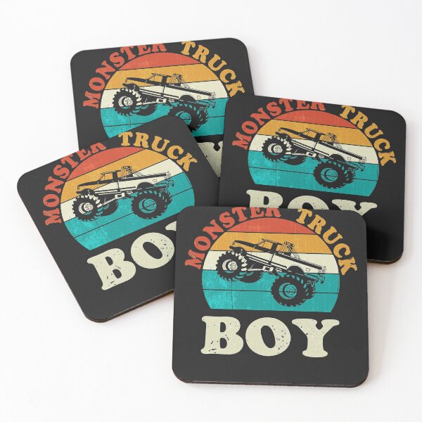 Item preview, Monster Truck Boy - Vintage Retro Essential designed and sold by gavyncollier1.