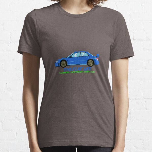 Subaru Impreza STI "The Flat Life" Essential T-Shirt