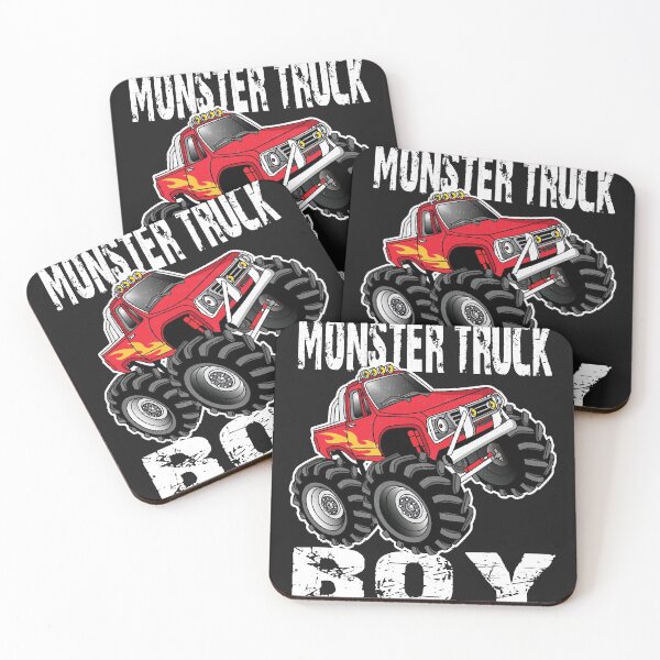 Artikelvorschau, Monster Truck Boy Shirt Geburtstagsgeschenk für Kinder Langarm entworfen und verkauft von gavyncollier1.
