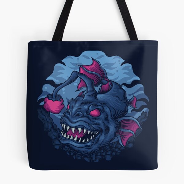 Item preview, Angler Fish Illustration designed and sold by Peekonet.