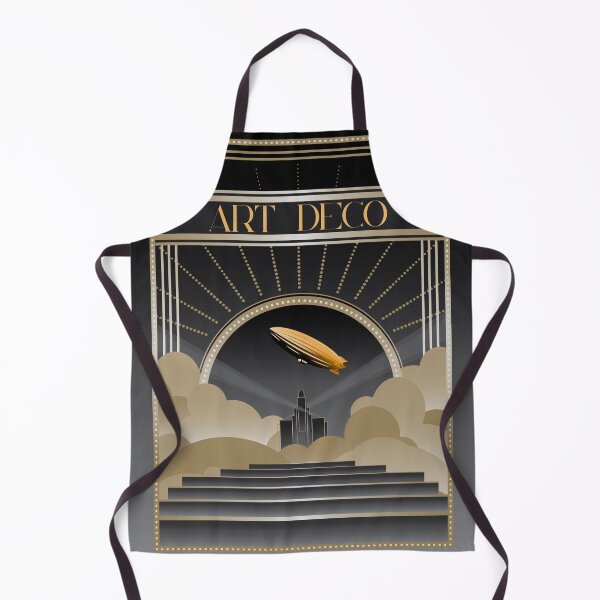 Artikelvorschau, Art Deco The Dreamer's Dawn of the New Era Zeppelin Airship entworfen und verkauft von 108dragons.