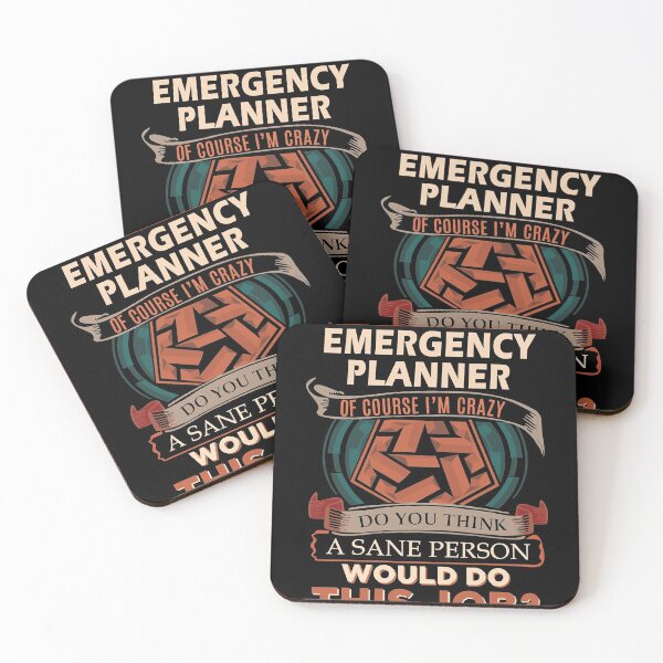 Item preview, Emergency Planner - Sane Person Gift designed and sold by ButlersByron.