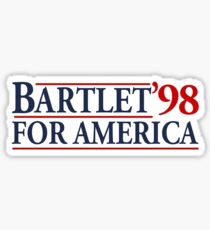 Bartlet For America Sticker
