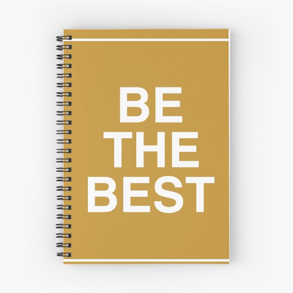Item preview, Be The Best (White on Gold Background) designed and sold by austenrose.
